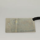 PRADA Vanity Pouch Nylon Black Silver Auth sw1276-22