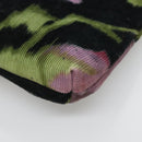 VALENTINO Hand Bag Suede Green Auth sw1277-15