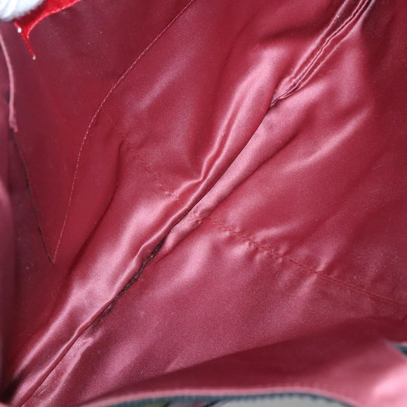 VALENTINO Hand Bag Suede Green Auth sw1277