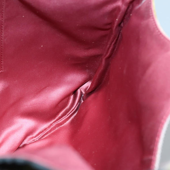 VALENTINO Hand Bag Suede Green Auth sw1277