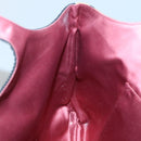 VALENTINO Hand Bag Suede Green Auth sw1277-19