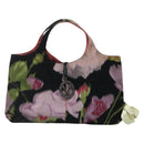 VALENTINO Hand Bag Suede Green Auth sw1277-13