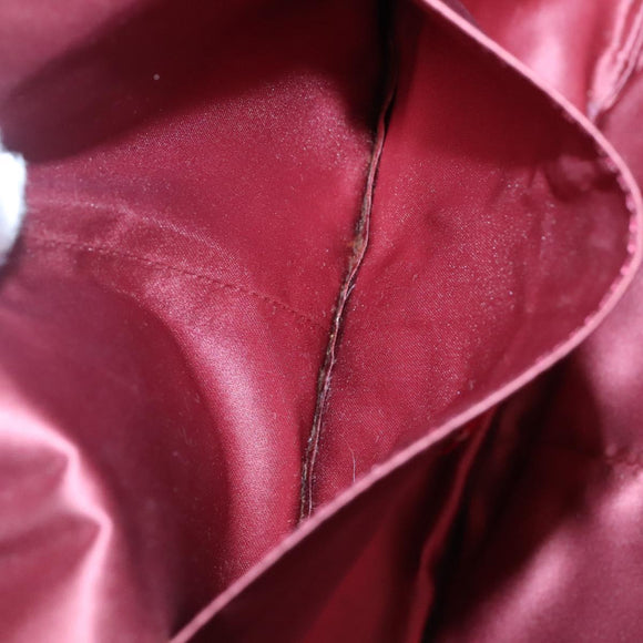 VALENTINO Hand Bag Suede Green Auth sw1277