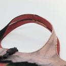 VALENTINO Hand Bag Suede Green Auth sw1277-8