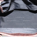 BURBERRY Nova Check Hand Bag Canvas 2way Beige Auth sw128-11