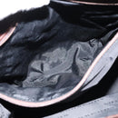 BURBERRY Nova Check Hand Bag Canvas 2way Beige Auth sw128-12