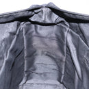 Salvatore Ferragamo Hand Bag Canvas Black Silver Auth sw1281-19