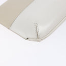 Salvatore Ferragamo Hand Bag Patent leather Beige Gold Auth sw1286-9