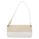 Salvatore Ferragamo Hand Bag Patent leather Beige Gold Auth sw1286-13