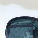 PRADA Hand Pouch Nylon Navy Silver Auth sw1292-21