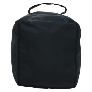 PRADA Hand Pouch Nylon Navy Silver Auth sw1292 - 0