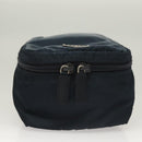 PRADA Handtasje Nylon Navy Zilver Auth sw1292-5