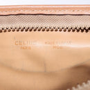 CELINE Macadam Canvas Clutch Bag PVC Leather Brown Auth sw1294-12