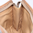 CELINE Macadam Canvas Clutch Bag PVC Leather Brown Auth sw1294-17