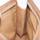 CELINE Macadam Canvas Clutch Bag PVC Leather Brown Auth sw1294-11