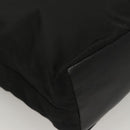 PRADA Handtas Nylon Zwart Zilver Auth sw1295-15