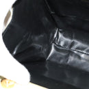 Salvatore Ferragamo Vala Hand Bag Suede 2way Beige Gold Auth sw1296-20