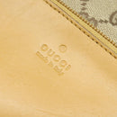 GUCCI GG Canvas Sherry Line Tote Bag Beige Silver 019 0402 1705 Auth sw1310-17