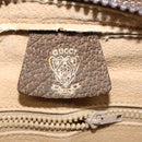 GUCCI GG Supreme Shoulder Bag PVC Beige Gold 33 01 4092 Auth sw1311-9