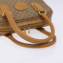 GUCCI Micro GG Supreme Hand Bag PVC Beige Gold Auth sw1312-7