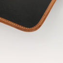 Christian Dior Chain Shoulder Bag PVC Canvas Black Auth sw1313-16