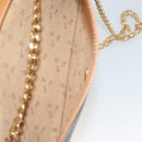 Christian Dior Chain Shoulder Bag PVC Canvas Black Auth sw1313-12