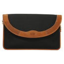 Christian Dior Chain Shoulder Bag PVC Canvas Black Auth sw1313-13