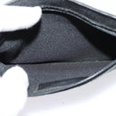 LOEWE Anagram Shoulder Bag Leather Black Silver Auth sw1314-24