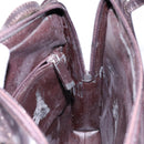 GUCCI Shoulder Bag Patent leather Dark Brown 002 1007 Auth sw1317-18