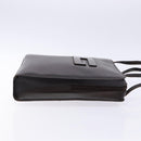 GUCCI Shoulder Bag Patent leather Dark Brown 002 1007 Auth sw1317-4