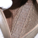 FENDI Zucchino Canvas Shoulder Bag PVC Brown Auth sw1321-19