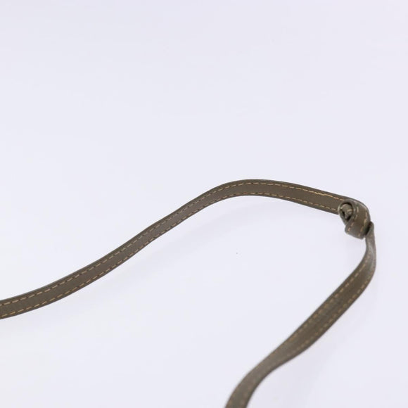 FENDI Zucchino Canvas Shoulder Bag PVC Brown Auth sw1321