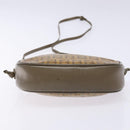 FENDI Zucchino Canvas Shoulder Bag PVC Brown Auth sw1321-9