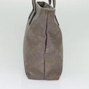 GUCCI GG Implementation Tote Bag PVC Beige Silver 211137 Auth sw1323-3