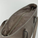 GUCCI GG Implementation Tote Bag PVC Beige Silver 211137 Auth sw1323-6