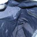 Salvatore Ferragamo Shoulder Bag Canvas Blue Gold Auth sw1326-16