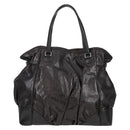 GUCCI Shoulder Bag Leather Black Silver 257290 Auth sw1329A-13