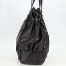 GUCCI Shoulder Bag Leather Black Silver 257290 Auth sw1329A-3