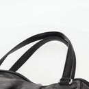 GUCCI Shoulder Bag Leather Black Silver 257290 Auth sw1329-8