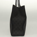 GUCCI GG Canvas Jackie Tote Bag Black Silver 002 1074 2123 Auth sw1339-5