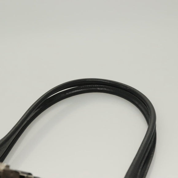 GUCCI GG Canvas Jackie Tote Bag Black Silver 002 1074 2123 Auth sw1339