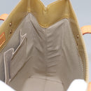 LOUIS VUITTON Monogram Vernis Reade MM Hand Bag Beige M91141 LV Auth sw134-18