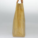 LOUIS VUITTON Monogram Vernis Reade MM Hand Bag Beige M91141 LV Auth sw134-3