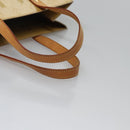 LOUIS VUITTON Monogram Vernis Reade MM Hand Bag Beige M91141 LV Auth sw134-7