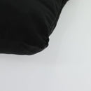 PRADA Shoulder Bag Nylon Black Silver Auth sw1340-14