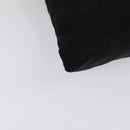 PRADA Shoulder Bag Nylon Black Silver Auth sw1340-15