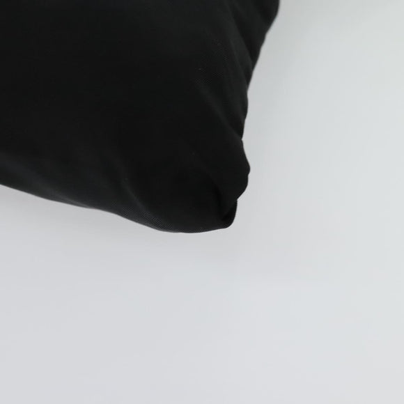 PRADA Shoulder Bag Nylon Black Silver Auth sw1340