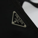 PRADA Shoulder Bag Nylon Black Silver Auth sw1340-17
