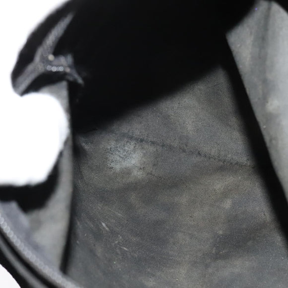 PRADA Shoulder Bag Nylon Black Silver Auth sw1340