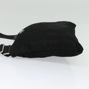 PRADA Shoulder Bag Nylon Black Silver Auth sw1340-3